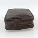 LOUIS VUITTON Monogram Trousse Toilette 28 Clutch Bag M47522 LV Auth BSZ328-4