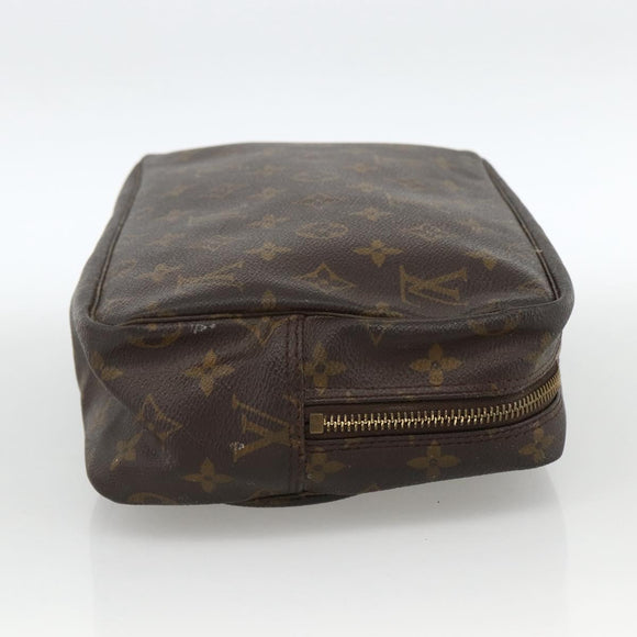 LOUIS VUITTON Monogram Trousse Toilette 28 Clutch Bag M47522 LV Auth BSZ328