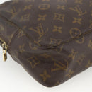 LOUIS VUITTON Monogram Trousse Toilette 28 Clutch Bag M47522 LV Auth BSZ328-14