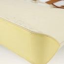 LOUIS VUITTON Monogram Vernis Brentwood Schoudertas Perle M91512 LV Auth BSZ329-9