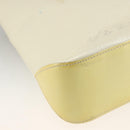 LOUIS VUITTON Monogram Vernis Brentwood Schoudertas Perle M91512 LV Auth BSZ329-16