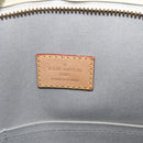 LOUIS VUITTON Monogram Vernis Brentwood Schoudertas Perle M91512 LV Auth BSZ329-17