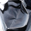 Christian Dior Trotter Canvas Hand Bag Black Silver Auth BSZ335-23