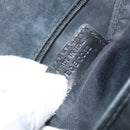 Christian Dior Trotter Canvas Hand Bag Black Silver Auth BSZ335-12
