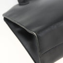 GUCCI Tote Bag Leer Goud Zwart 000 2058 0569 0 Auth BSZ341-13