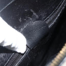 GUCCI Tote Bag Leer Goud Zwart 000 2058 0569 0 Auth BSZ341-21