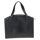 GUCCI Tote Bag Leer Goud Zwart 000 2058 0569 0 Auth BSZ341-3