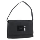 GUCCI Shoulder Bag Leather Black Silver 001 3064 Auth BSZ351-1