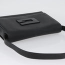 GUCCI Shoulder Bag Leather Black Silver 001 3064 Auth BSZ351-6