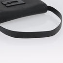 GUCCI Shoulder Bag Leather Black Silver 001 3064 Auth BSZ351-7