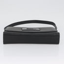 GUCCI Shoulder Bag Leather Black Silver 001 3064 Auth BSZ351-5