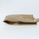 CELINE Macadam Canvas Hand Bag PVC Beige Gold Auth BSZ357-3