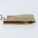 CELINE Macadam Canvas Hand Bag PVC Beige Gold Auth BSZ357-4