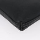 GUCCI Clutch Bag Leather Black 500981 Auth BSZ359-15
