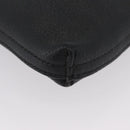 GUCCI Clutch Bag Leather Black 500981 Auth BSZ359-7