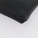 GUCCI Clutch Bag Leather Black 500981 Auth BSZ359-14