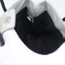 BALENCIAGA Shopping Tote Bag Tote Bag Coated Canvas Silver 693805 Auth BSZ360-17