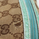 GUCCI GG Canvas Hand Bag Beige 124542 0416 Auth BSZ369-16