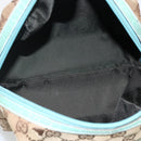 GUCCI GG Canvas Hand Bag Beige 124542 0416 Auth BSZ369-18