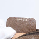 GUCCI GG Supreme Web Sherry Line Bag PVC Beige Gold 89 02 066i Auth BSZ370-12