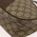 GUCCI GG Supreme Web Sherry Line Bag PVC Beige Gold 89 02 032 Auth BSZ376-11