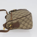 GUCCI GG Supreme Web Sherry Line Bag PVC Beige Gold 89 02 032 Auth BSZ376-5