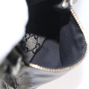 GUCCI GG Crystal Waist bag Coated Canvas Navy Gold 28566 Auth BSZ382-18