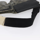 GUCCI GG Crystal Waist bag Coated Canvas Navy Gold 28566 Auth BSZ382-7