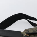 GUCCI GG Crystal Waist bag Coated Canvas Navy Gold 28566 Auth BSZ382-8