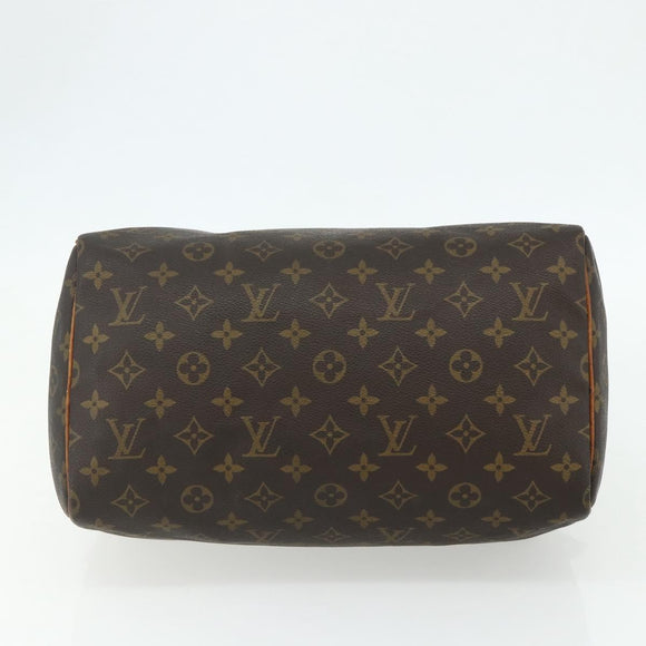 LOUIS VUITTON Monogram Speedy 30 Hand Bag M41526 LV Auth BSZ388