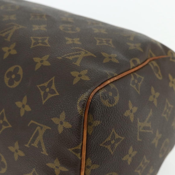 LOUIS VUITTON Monogram Speedy 30 Hand Bag M41526 LV Auth BSZ388