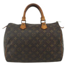 LOUIS VUITTON Monogram Speedy 30 Hand Bag M41526 LV Auth BSZ388-13