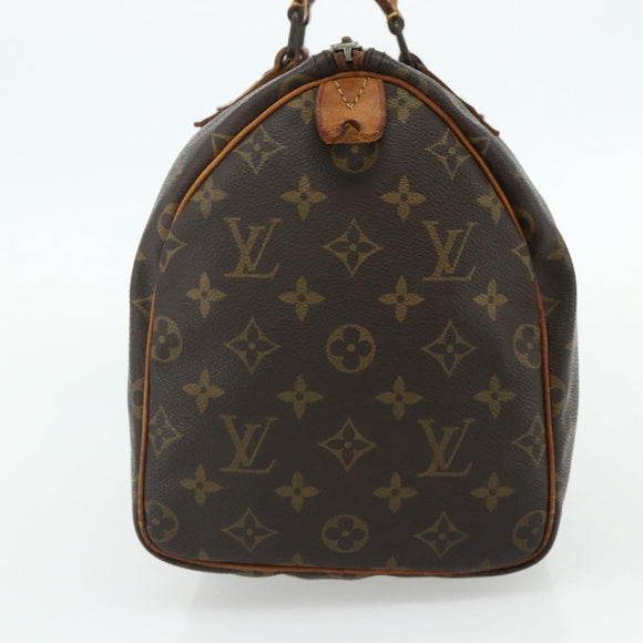 LOUIS VUITTON Monogram Speedy 30 Hand Bag M41526 LV Auth BSZ388