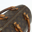 LOUIS VUITTON Monogram Speedy 30 Hand Bag M41526 LV Auth BSZ388-6