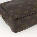 LOUIS VUITTON Monogram Trousse Toilette 23 Clutch Bag M47524 LV Auth BSZ391-14