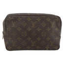 LOUIS VUITTON Monogram Trousse Toilette 23 Clutch Bag M47524 LV Auth BSZ391-13