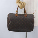 LOUIS VUITTON Monogram Speedy 30 Hand Bag M41526 LV Auth BSZ394-24
