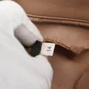 PRADA Schultertasche Kette Leder Beige Silber Original BSZ397-12