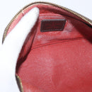 LOUIS VUITTON Damier Ebene Pochette Cosmetic PM Pouch N47516 LV Auth BSZ407-10