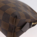 LOUIS VUITTON Damier Ebene Pochette Cosmetic PM Pouch N47516 LV Auth BSZ407-14