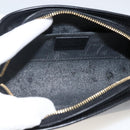 LOUIS VUITTON Epi Dauphine PM Pouch Black M48442 LV Auth BSZ408-10
