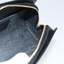 LOUIS VUITTON Epi Dauphine PM Pouch Black M48442 LV Auth BSZ408-17
