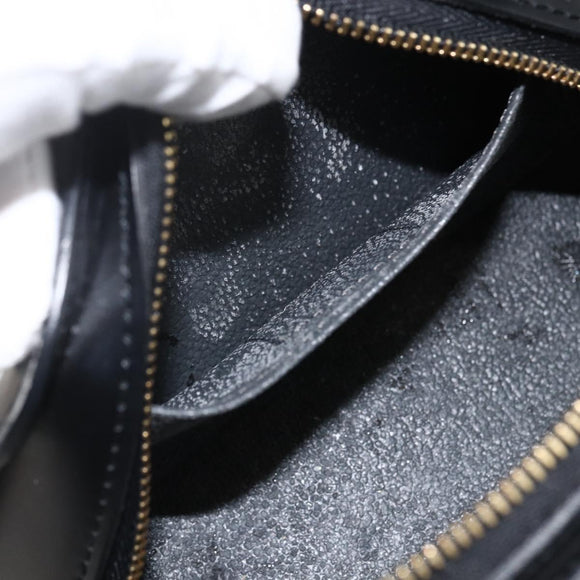 LOUIS VUITTON Epi Dauphine PM Pouch Black M48442 LV Auth BSZ408