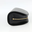 LOUIS VUITTON Epi Dauphine PM Pouch Black M48442 LV Auth BSZ408-4