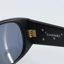 CHANEL Zonnebril plastic Zwart CC Auth BSZ412V-10