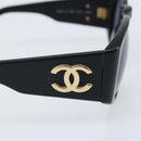CHANEL Zonnebril plastic Zwart CC Auth BSZ412V-8