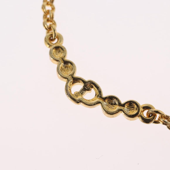 Christian Dior Necklace metal Gold Auth BSZ414V