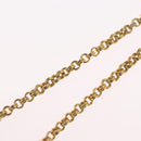 Christian Dior Necklace metal Gold Auth BSZ414V-14