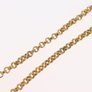 Christian Dior Necklace metal Gold Auth BSZ414V-15