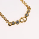 Christian Dior Necklace metal Gold Auth BSZ414V-3